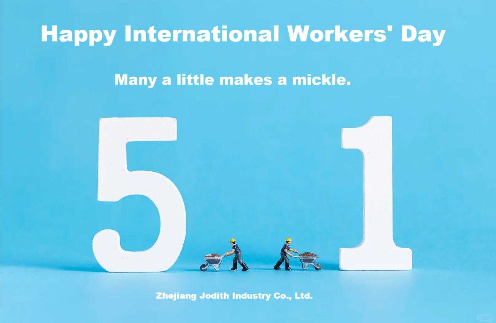 Jodith team wish you a Happy International Workers' Day 