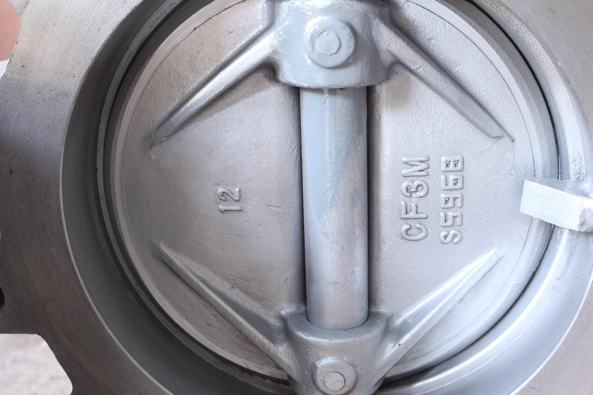 API Flanged Butterfly Valve Class 150 12 In WCB 