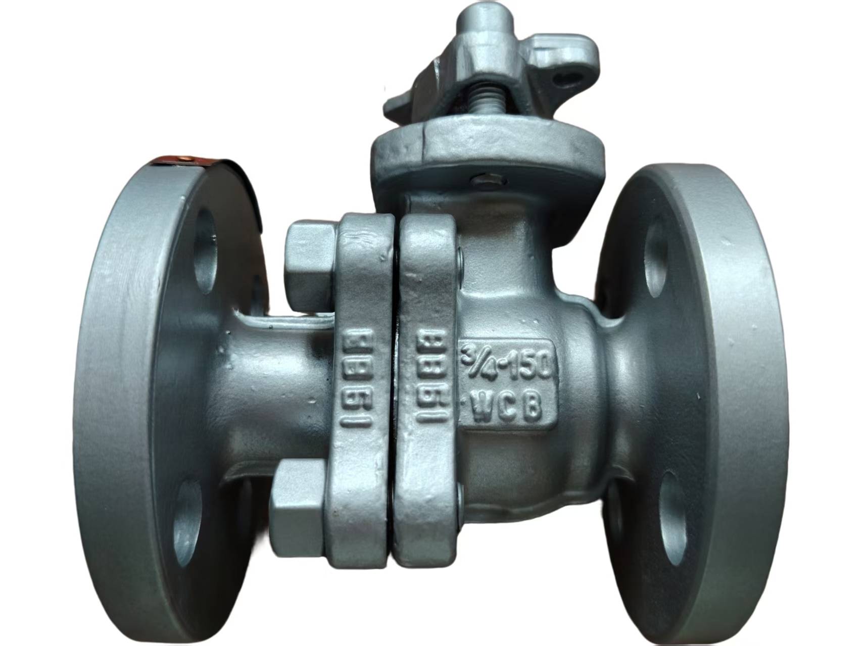 API Two-Piece Ball Valve WCB CL150 3/4 In Flanged 