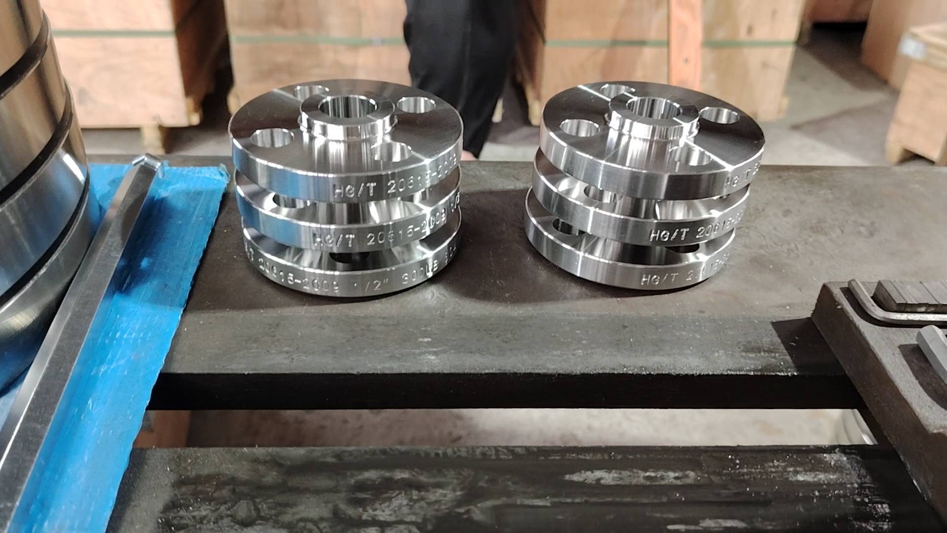 Engraving Processes for Valve Stainless Steel Flanges